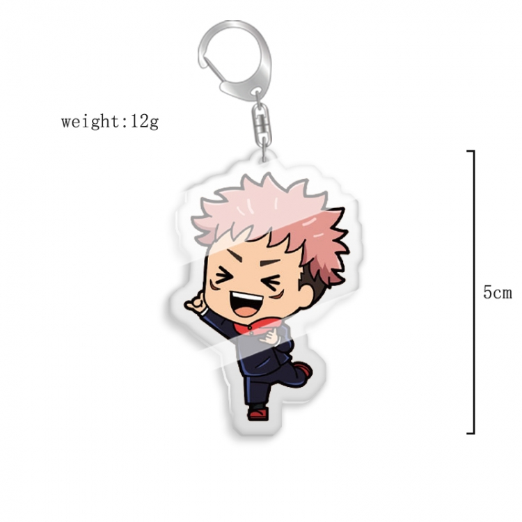 Jujutsu Kaisen  Anime acrylic Key Chain price for 5 pcs  7584