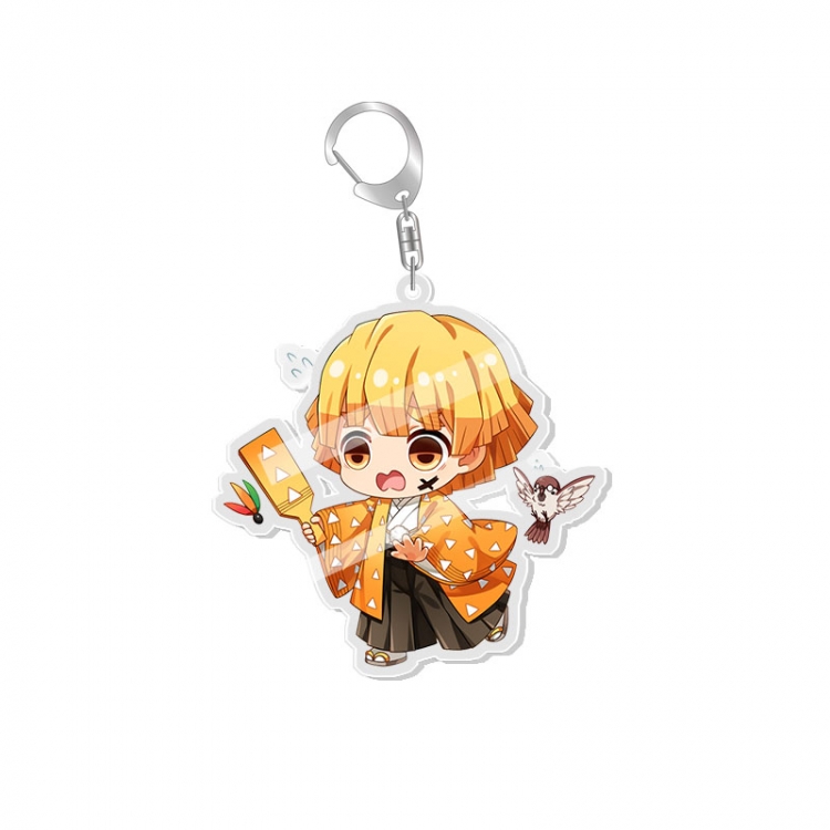 Demon Slayer Kimets Anime acrylic Key Chain price for 5 pcs  7702