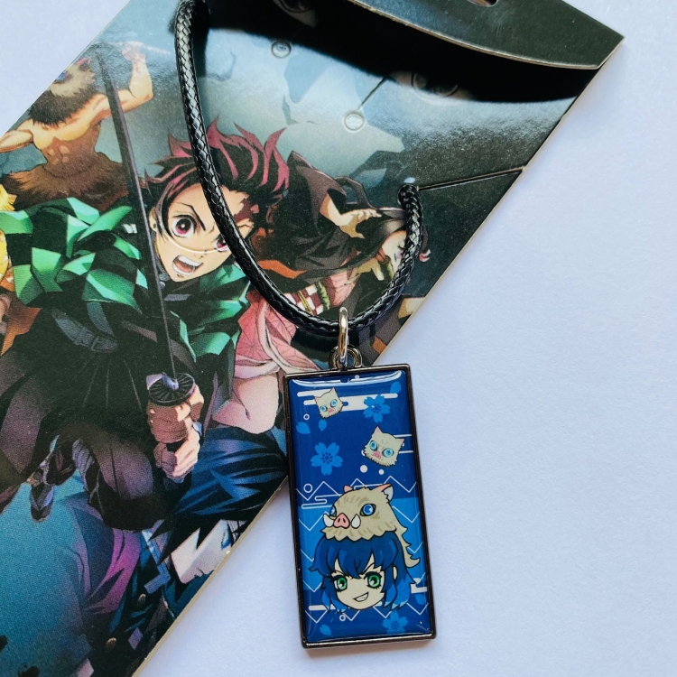 Demon Slayer Kimets Anime Necklace Pendant Jewelry price for 5 pcs