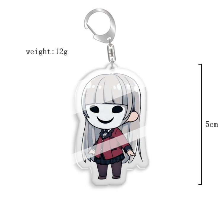 Kakegurui Anime acrylic Key Chain  price for 5 pcs 7814