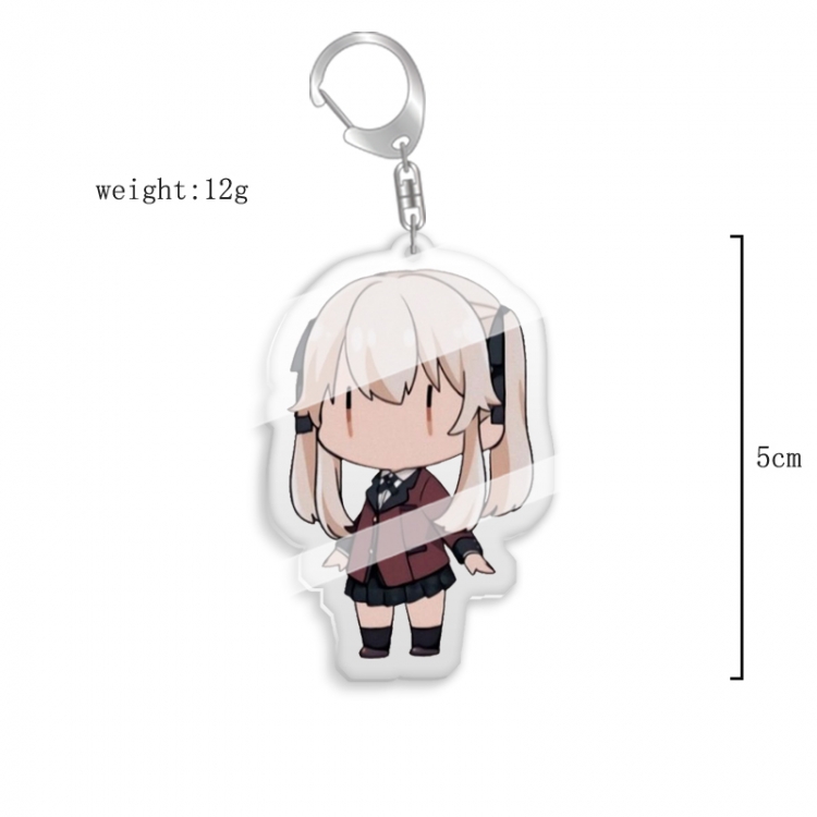 Kakegurui Anime acrylic Key Chain  price for 5 pcs 7805