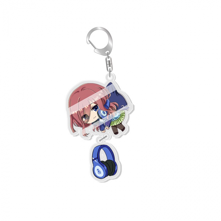 The Quintessential Q Anime acrylic Key Chain price for 5 pcs 7743