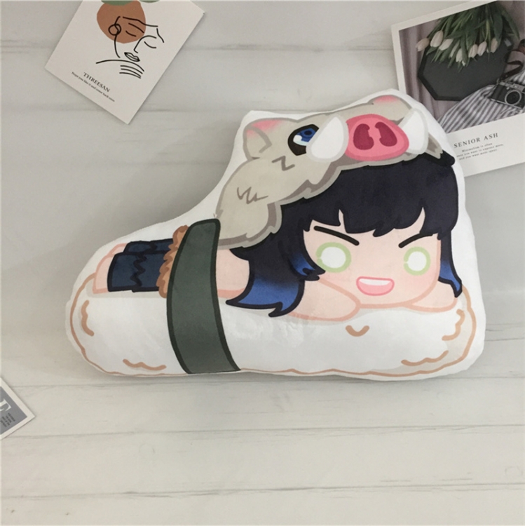 Demon Slayer Kimets Cartoon plush lying pillow cushion pillow