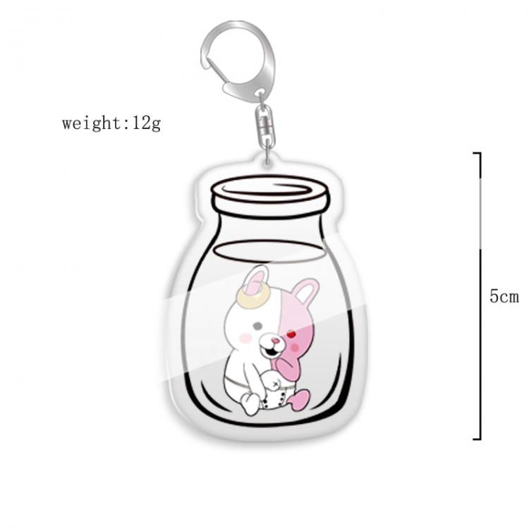 Dangan-Ronpa Anime acrylic Key Chain  price for 5 pcs 7846