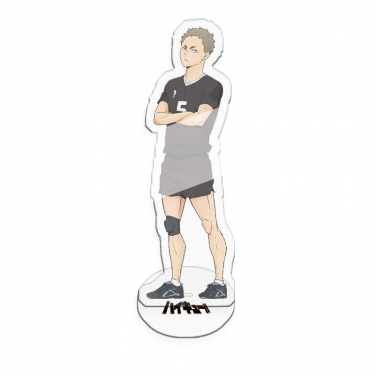 Haikyuu!! Anime character acrylic Standing Plates Keychain