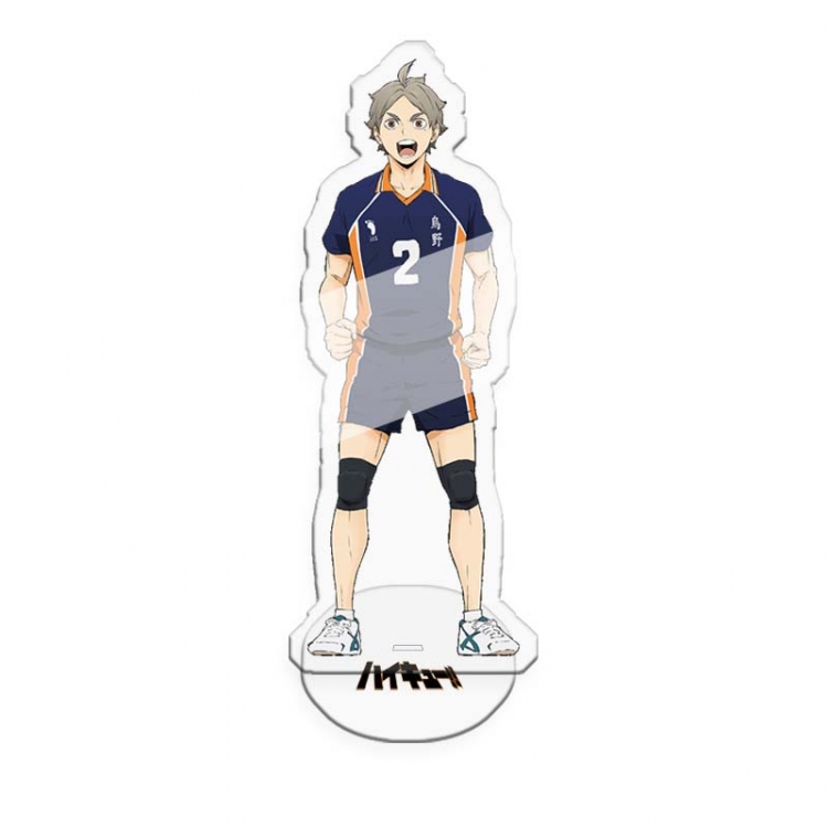 Haikyuu!! Anime character acrylic Standing Plates Keychain