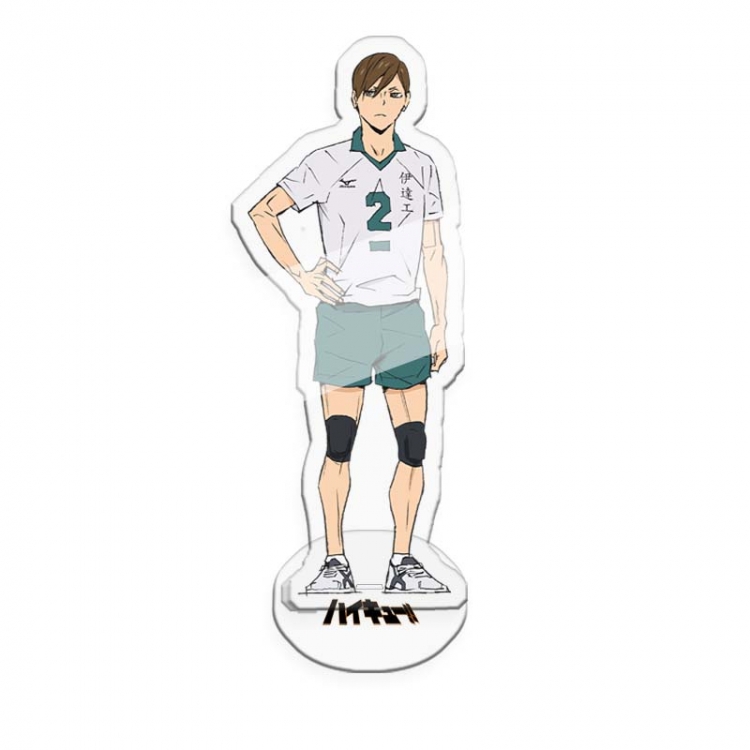 Haikyuu!! Anime character acrylic Standing Plates Keychain