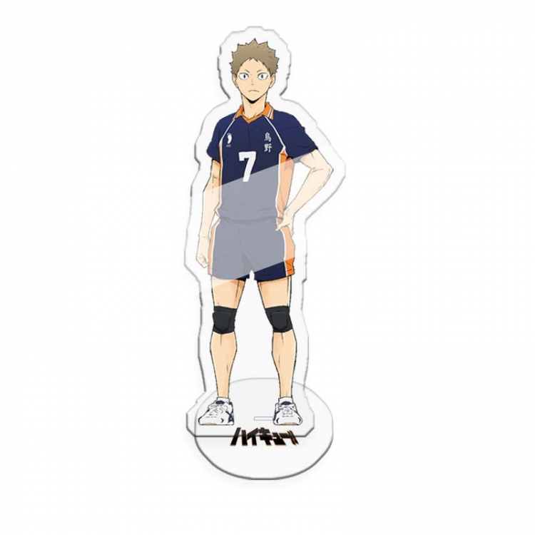 Haikyuu!! Anime character acrylic Standing Plates Keychain