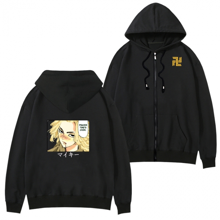 Tokyo Revengers  Anime zipper sweater thin long-sleeved jacket Hoodie   from S to 3XL