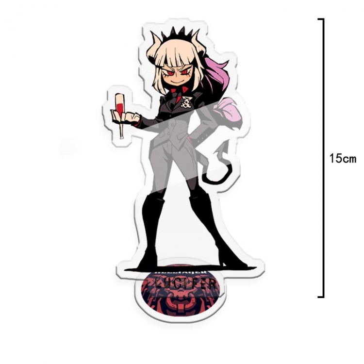 Helltaker Anime character acrylic Standing Plates Keychain