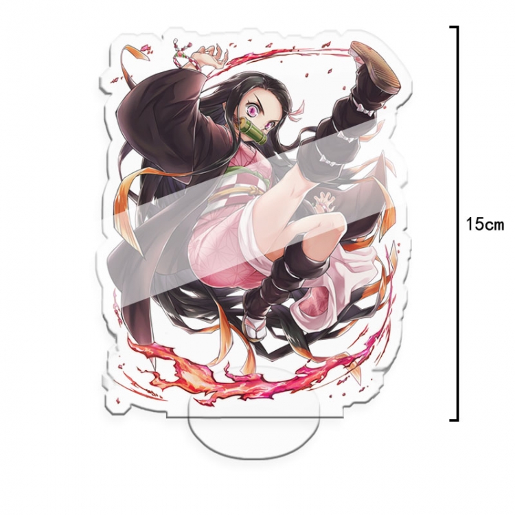 Demon Slayer Kimets Anime character acrylic Standing Plates Keychain