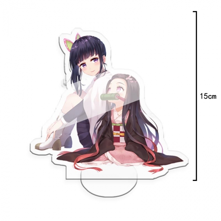 Demon Slayer Kimets Anime character acrylic Standing Plates Keychain