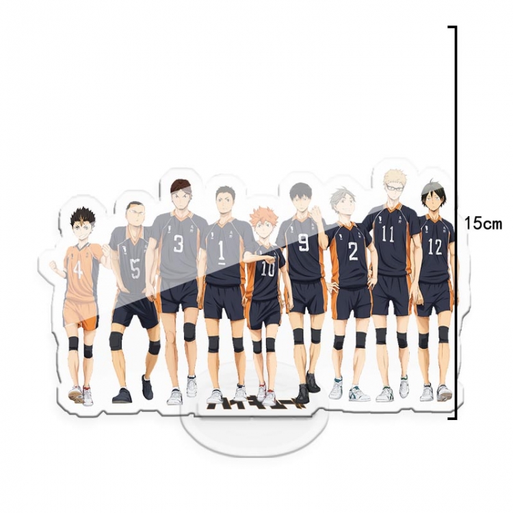 Haikyuu!! Anime character acrylic Standing Plates Keychain