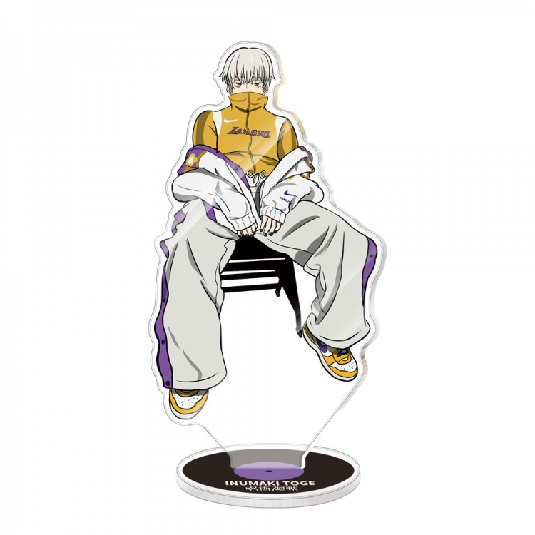 Jujutsu Kaisen Anime character acrylic Standing Plates Keychain