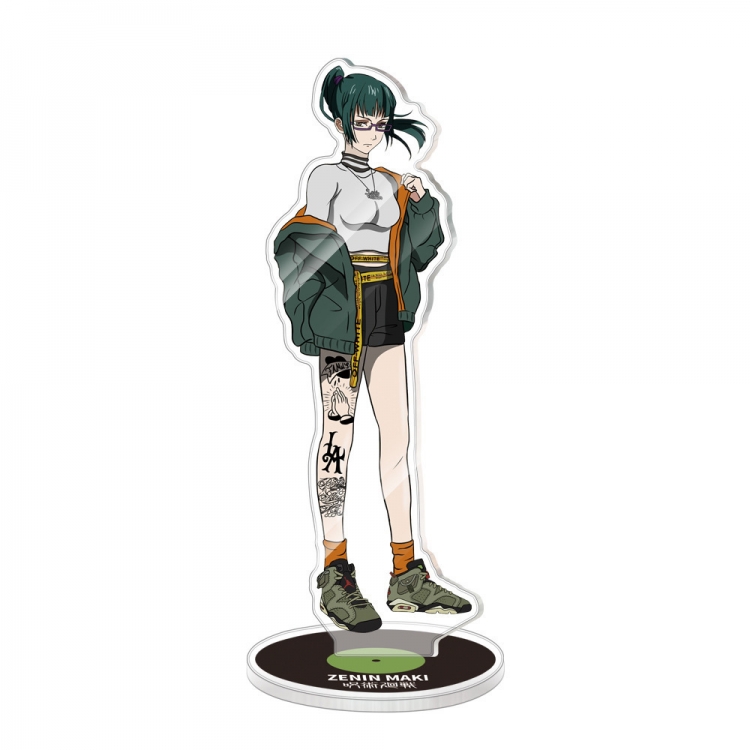 Jujutsu Kaisen Anime character acrylic Standing Plates Keychain