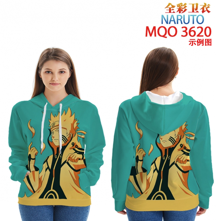 Naruto Full Color Patch pocket Sweatshirt Hoodie EUR SIZE 9 sizes from XXS to XXXXL  MQO3620