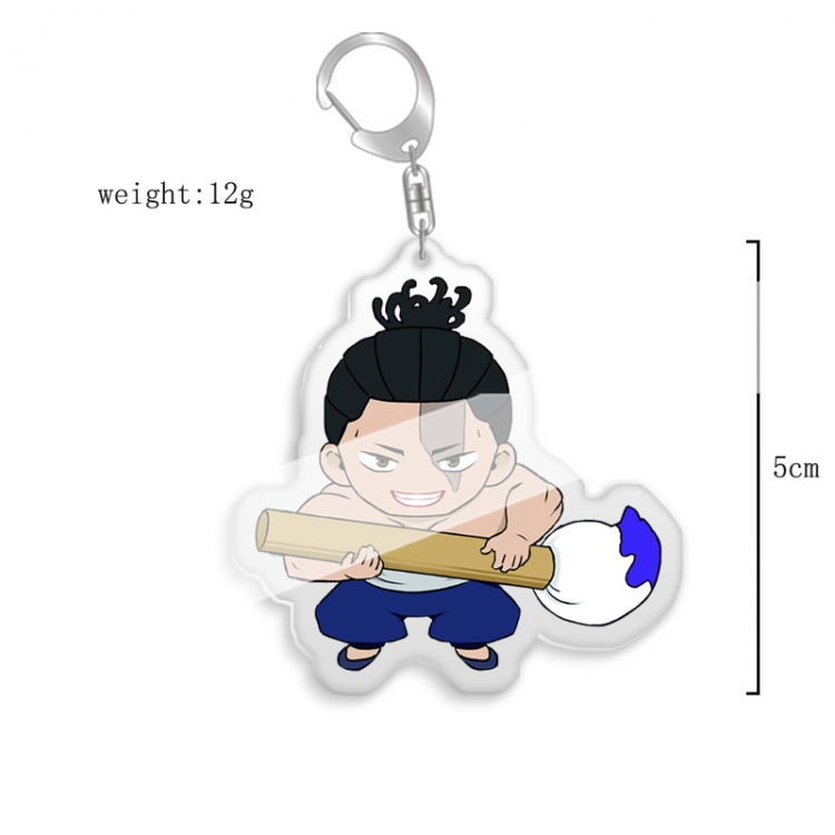 Jujutsu Kaisen Anime acrylic Key Chain  price for 5 pcs 7905