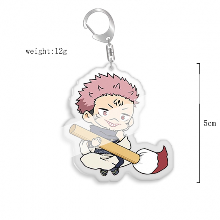 Jujutsu Kaisen Anime acrylic Key Chain  price for 5 pcs 7903