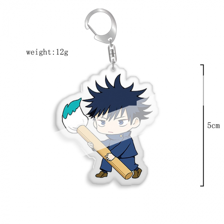 Jujutsu Kaisen Anime acrylic Key Chain  price for 5 pcs 7897