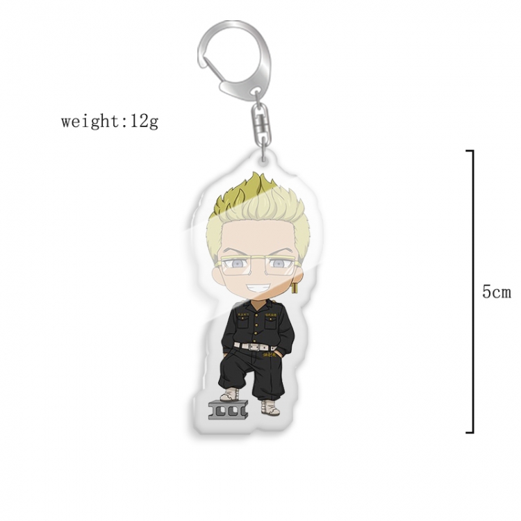 Tokyo Revengers   Anime acrylic keychain price for 5 pcs  7942