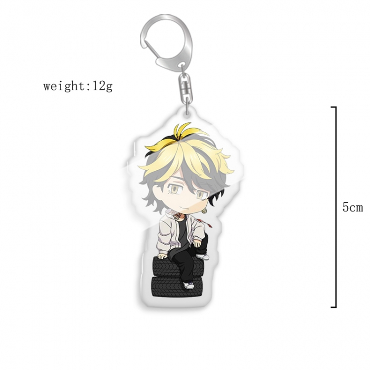 Tokyo Revengers   Anime acrylic keychain price for 5 pcs  7937