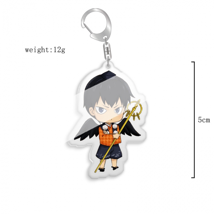 Haikyuu!! Anime acrylic keychain price for 5 pcs 7960