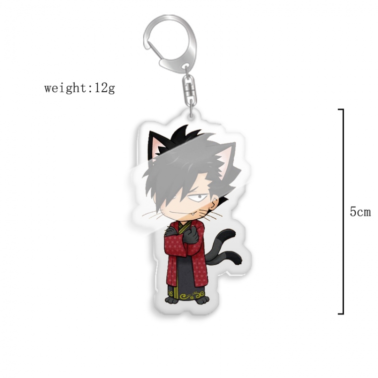 Haikyuu!! Anime acrylic keychain price for 5 pcs 7954