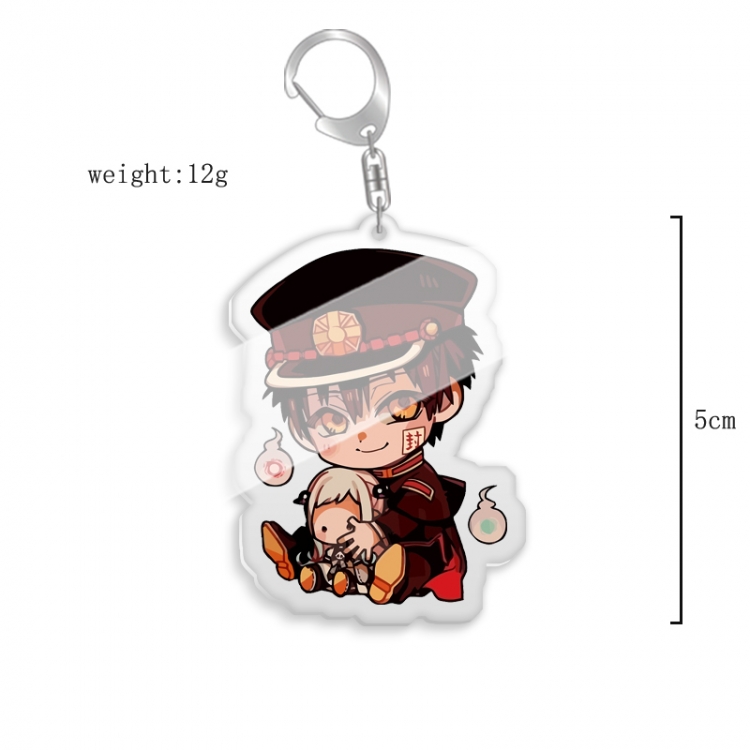 Toilet-bound Hanako-kun  Anime acrylic Key Chain  price for 5 pcs 7967