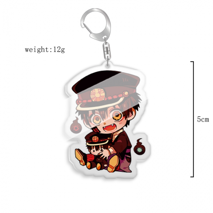 Toilet-bound Hanako-kun  Anime acrylic Key Chain  price for 5 pcs 7968