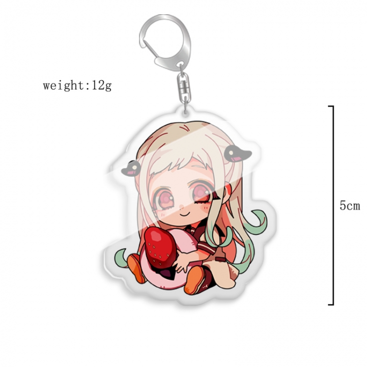 Toilet-bound Hanako-kun  Anime acrylic Key Chain  price for 5 pcs 7961