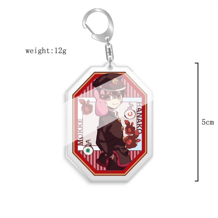 Toilet-bound Hanako-kun  Anime acrylic Key Chain  price for 5 pcs 7930