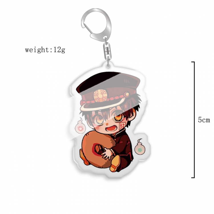 Toilet-bound Hanako-kun  Anime acrylic Key Chain  price for 5 pcs 7966