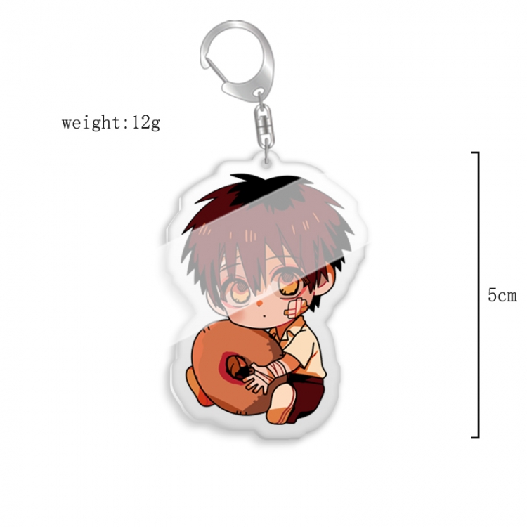 Toilet-bound Hanako-kun  Anime acrylic Key Chain  price for 5 pcs 7965