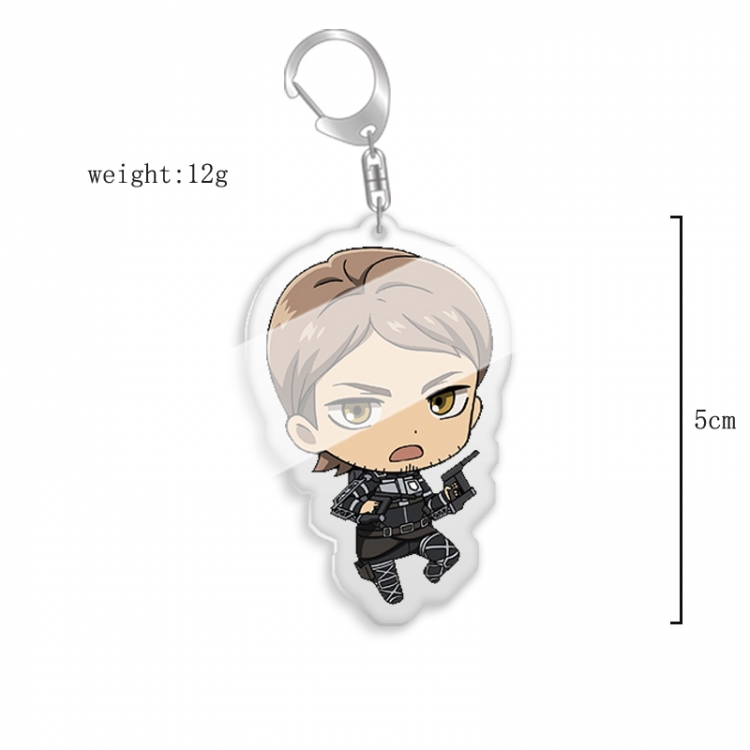 Shingeki no Kyojin  Anime acrylic Key Chain  price for 5 pcs 7993