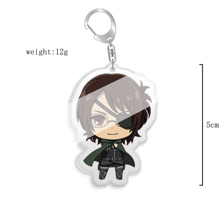 Shingeki no Kyojin  Anime acrylic Key Chain  price for 5 pcs 7996