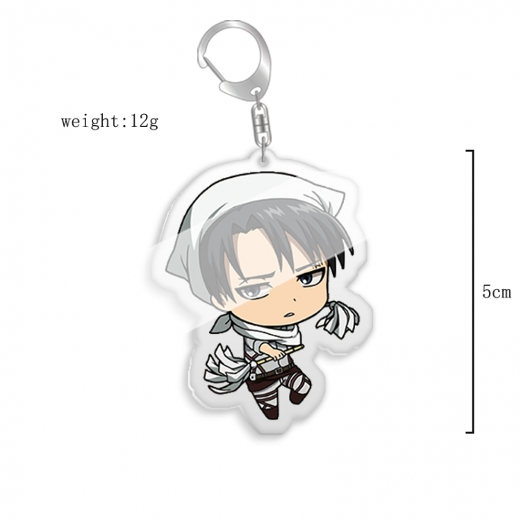 Shingeki no Kyojin  Anime acrylic Key Chain  price for 5 pcs 7984