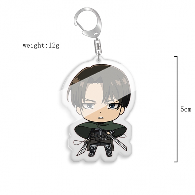 Shingeki no Kyojin  Anime acrylic Key Chain  price for 5 pcs 7995