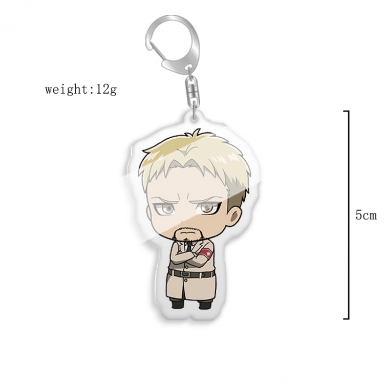 Shingeki no Kyojin  Anime acrylic Key Chain  price for 5 pcs 7994