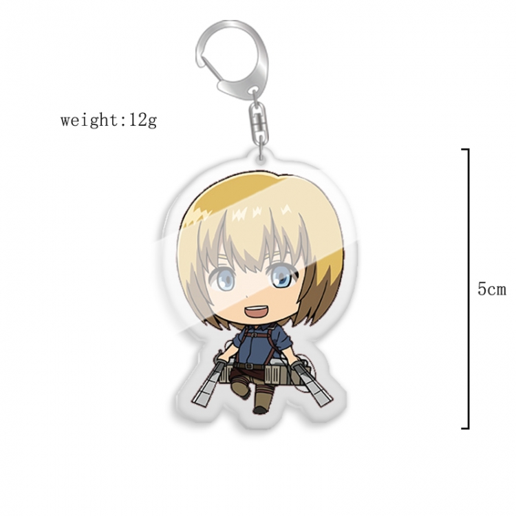 Shingeki no Kyojin  Anime acrylic Key Chain  price for 5 pcs 7983