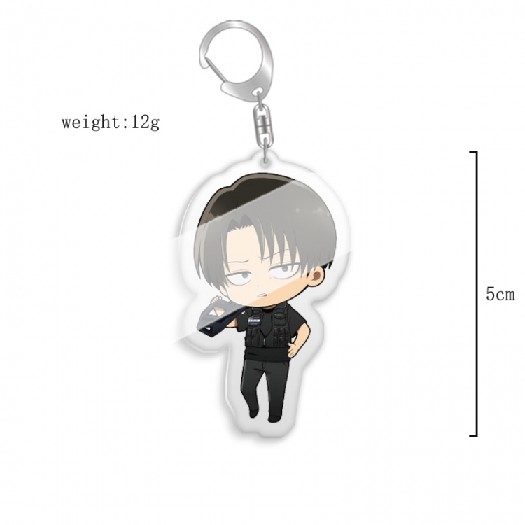 Shingeki no Kyojin  Anime acrylic Key Chain  price for 5 pcs 7972