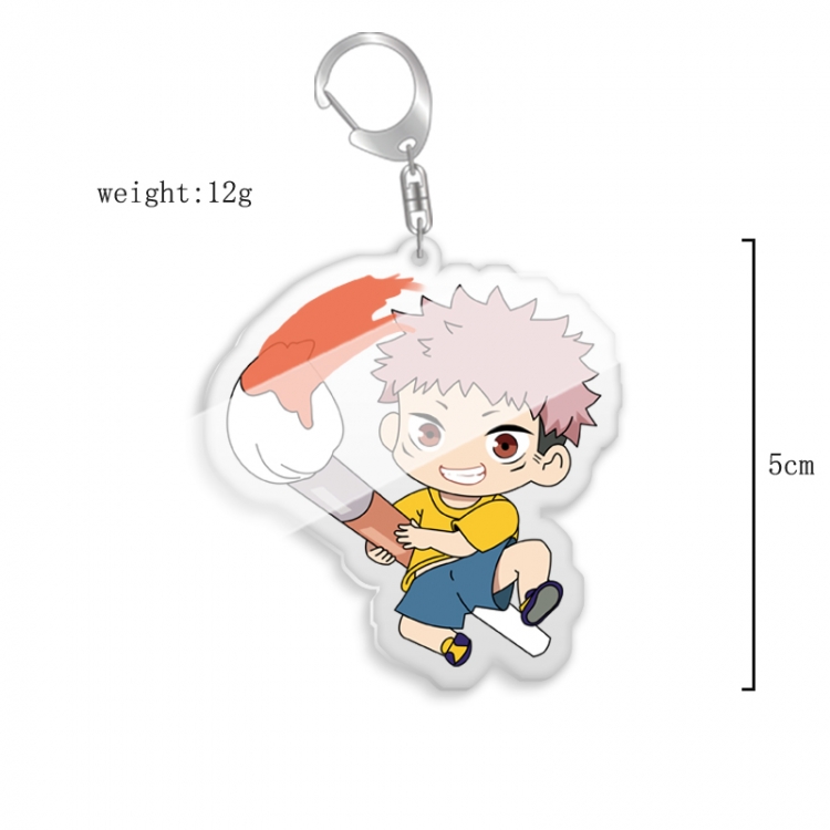 Jujutsu Kaisen Anime acrylic Key Chain price for 5 pcs 8008