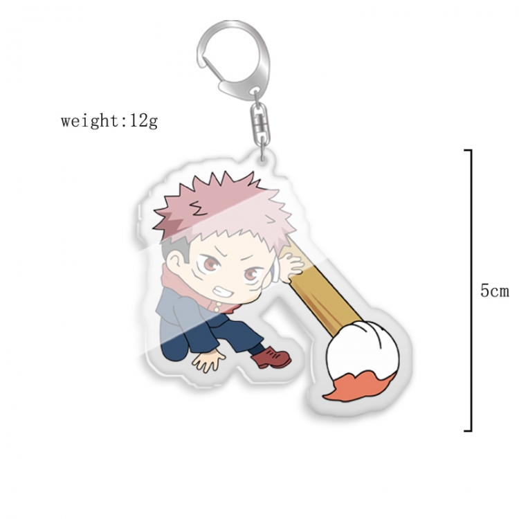 Jujutsu Kaisen Anime acrylic Key Chain price for 5 pcs 8004