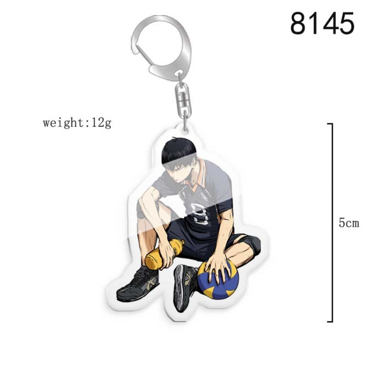 Haikyuu!! Anime acrylic Key Chain price for 5 pcs  8145