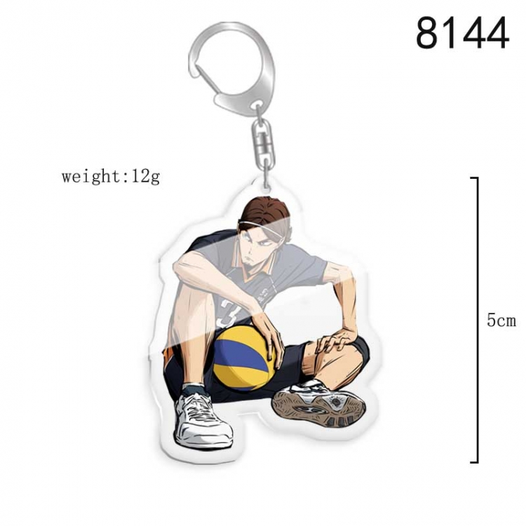 Haikyuu!! Anime acrylic Key Chain price for 5 pcs  8144