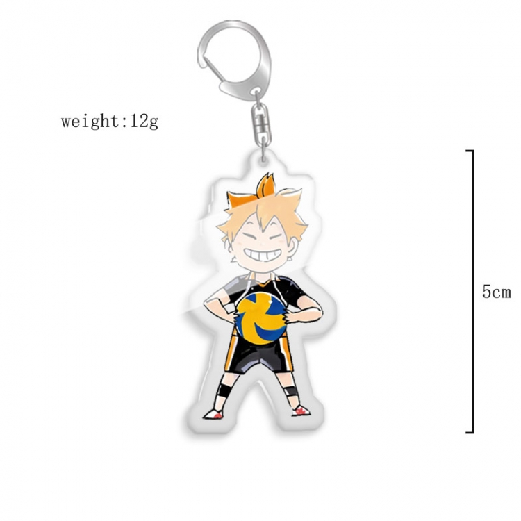 Haikyuu!! Anime acrylic Key Chain price for 5 pcs  8052