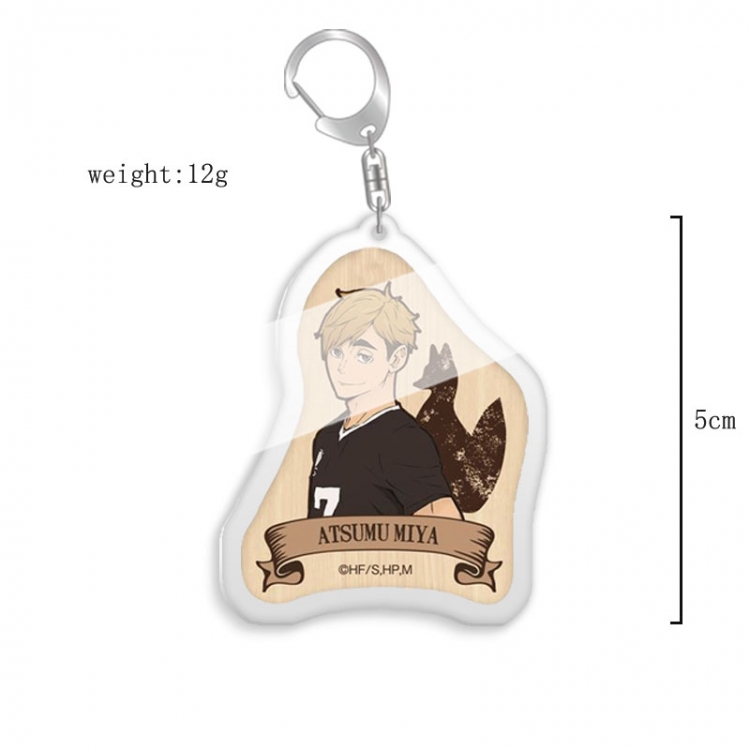 Haikyuu!! Anime acrylic Key Chain price for 5 pcs 8060