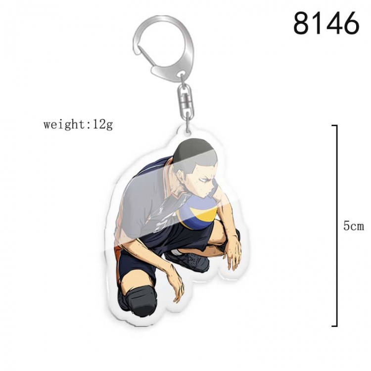 Haikyuu!! Anime acrylic Key Chain price for 5 pcs  8146