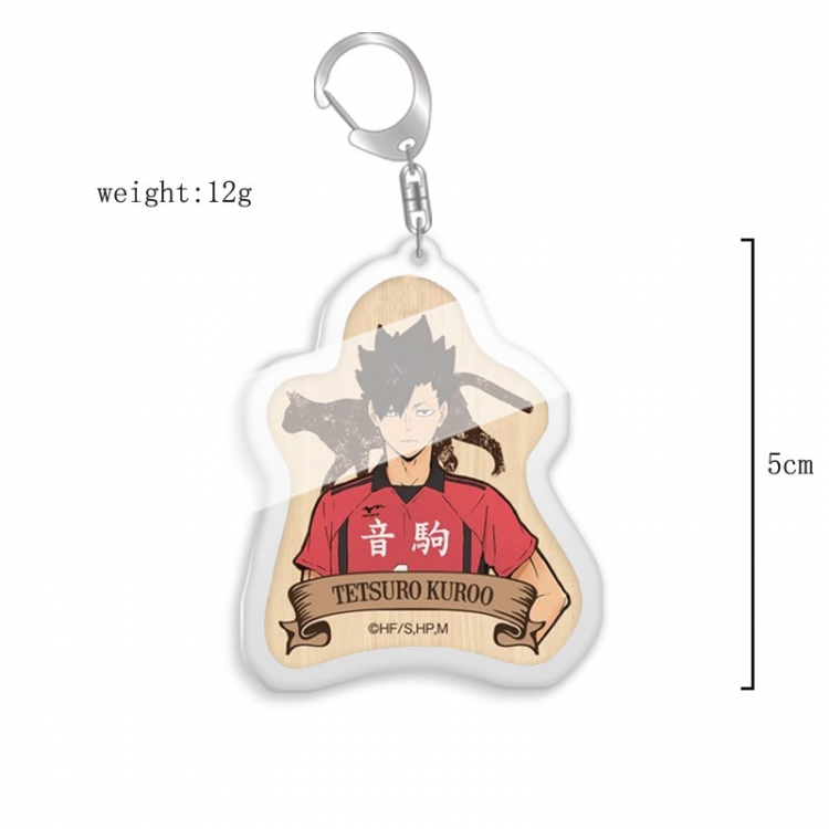 Haikyuu!! Anime acrylic Key Chain price for 5 pcs  8062