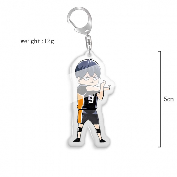 Haikyuu!! Anime acrylic Key Chain price for 5 pcs  8053