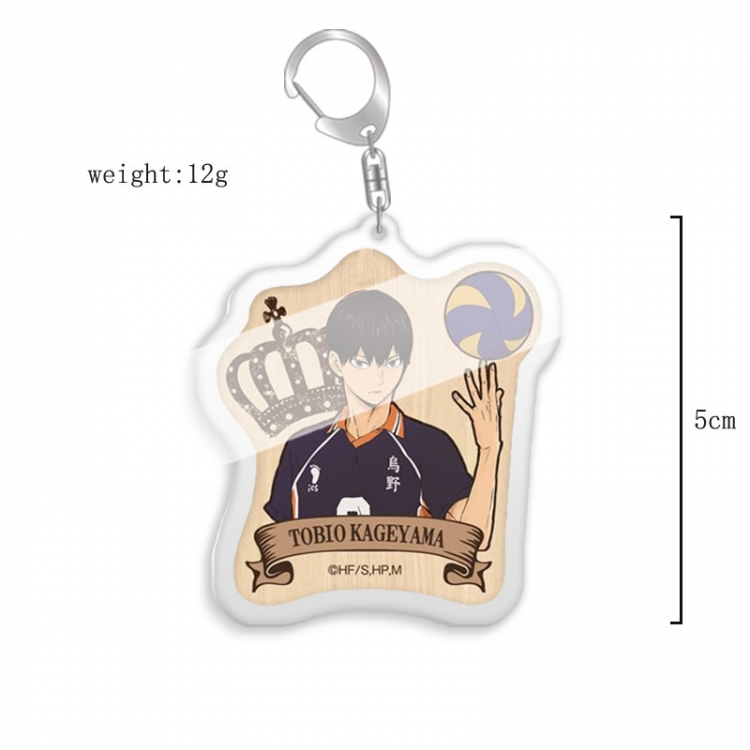 Haikyuu!! Anime acrylic Key Chain price for 5 pcs  8065